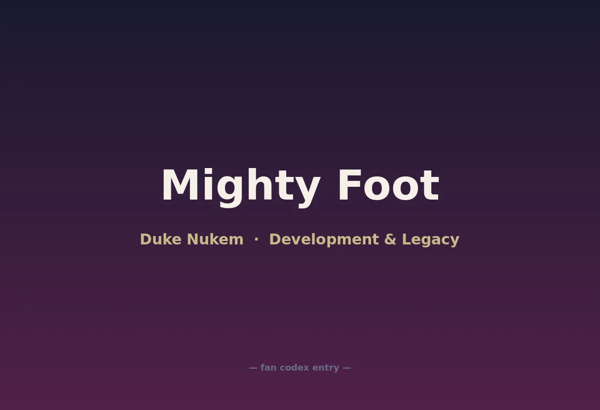 Mighty Foot