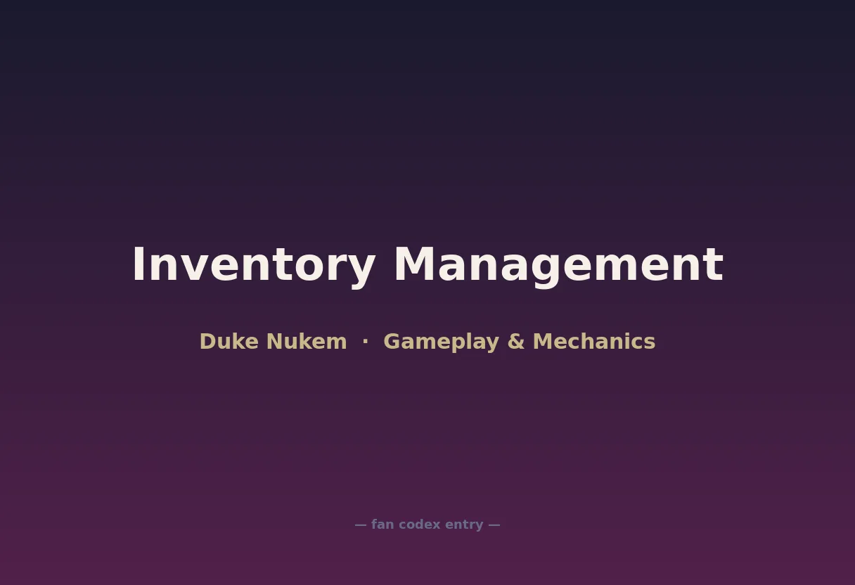 Inventory Management