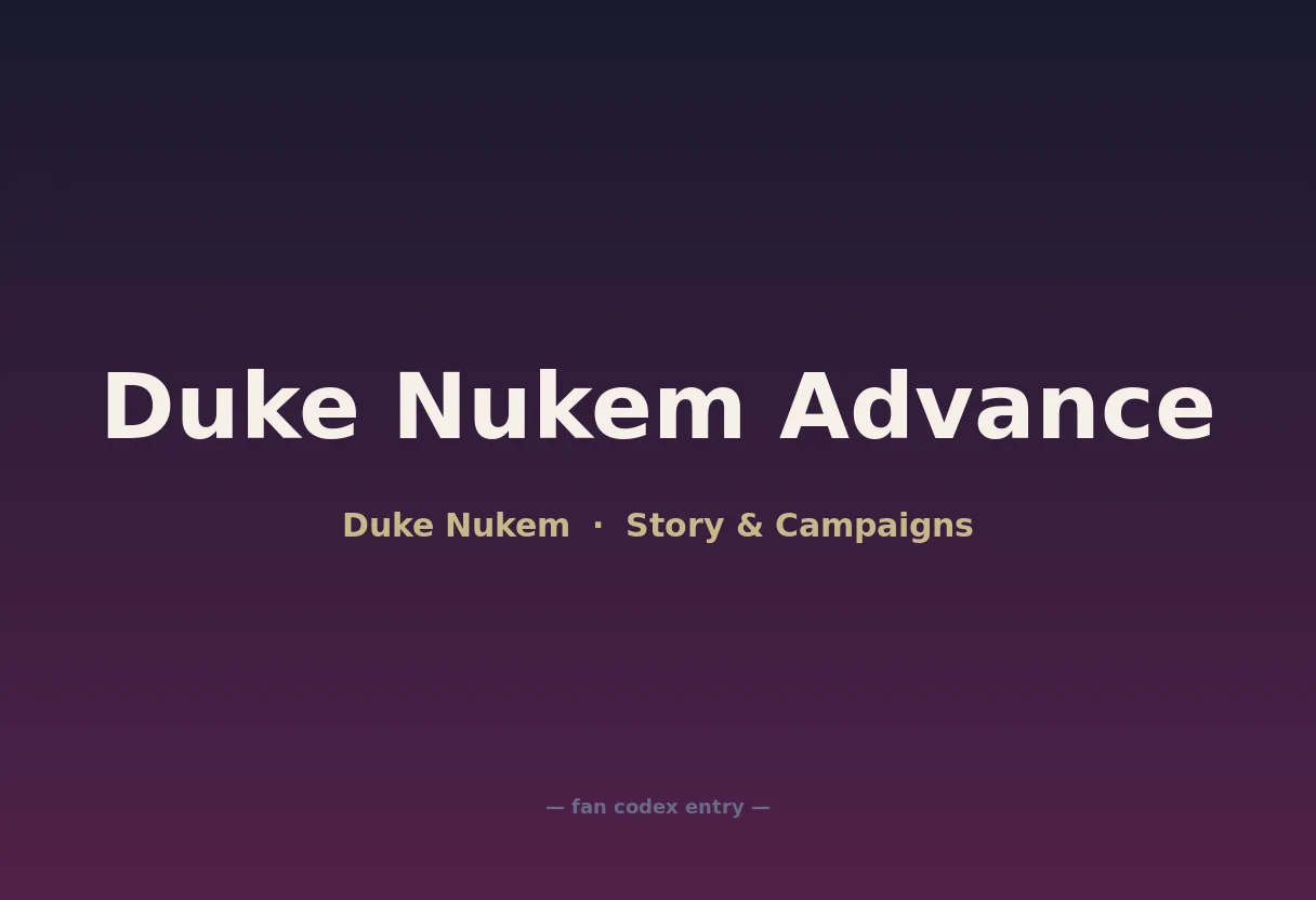 Duke Nukem Advance
