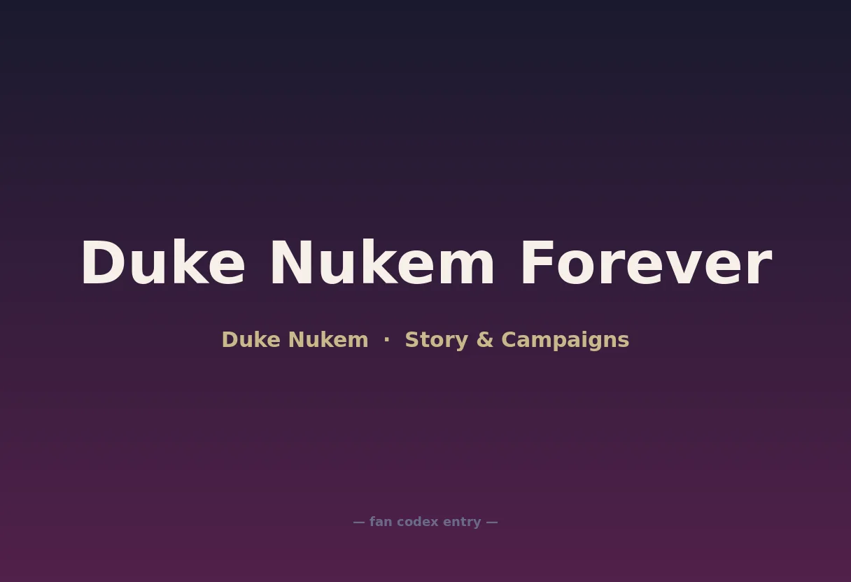 Duke Nukem Forever