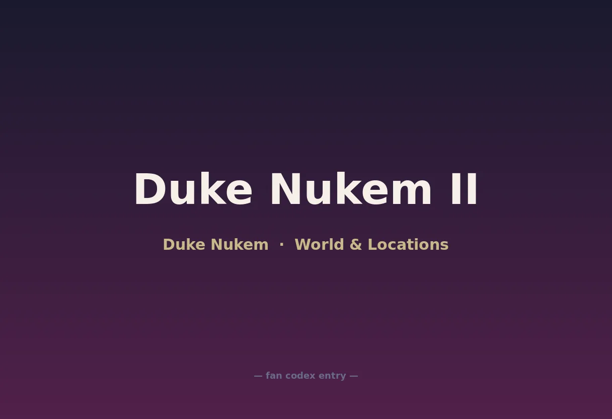 Duke Nukem II